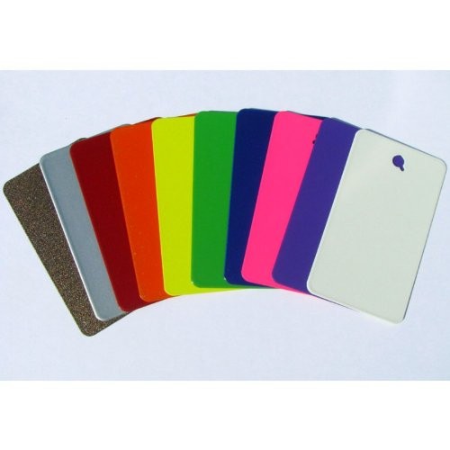 Blank Aluminum Sample Panels for Coating and Paint