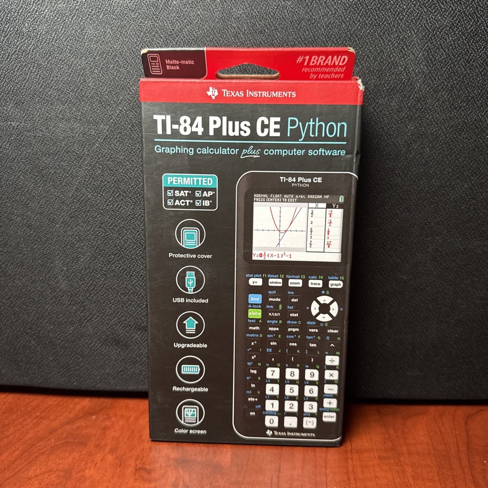 Texas Instruments TI-84 Plus CE Python Graphing Calculator New (8975)