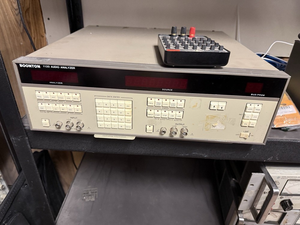 Boonton 1120 Audio Analyzer – Working / Powers On – Professional Lab Equipment