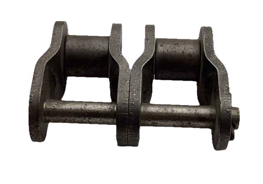 140-2 ANSI Heavy-Duty Double-Strand Roller Chain Offset Link Assembly
