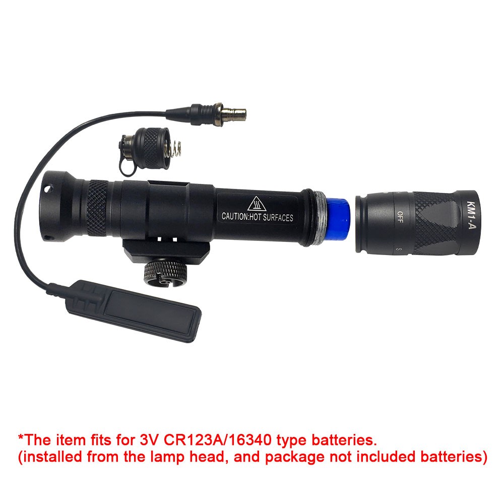 M600V IR Infrared & LED Weapon light For Rifle W/ Remote Switch + SS Max Bracket