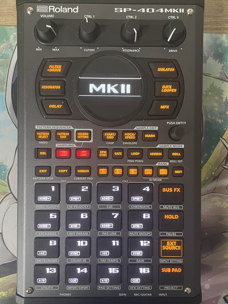 Roland SP-404MKII Sampler - Gray