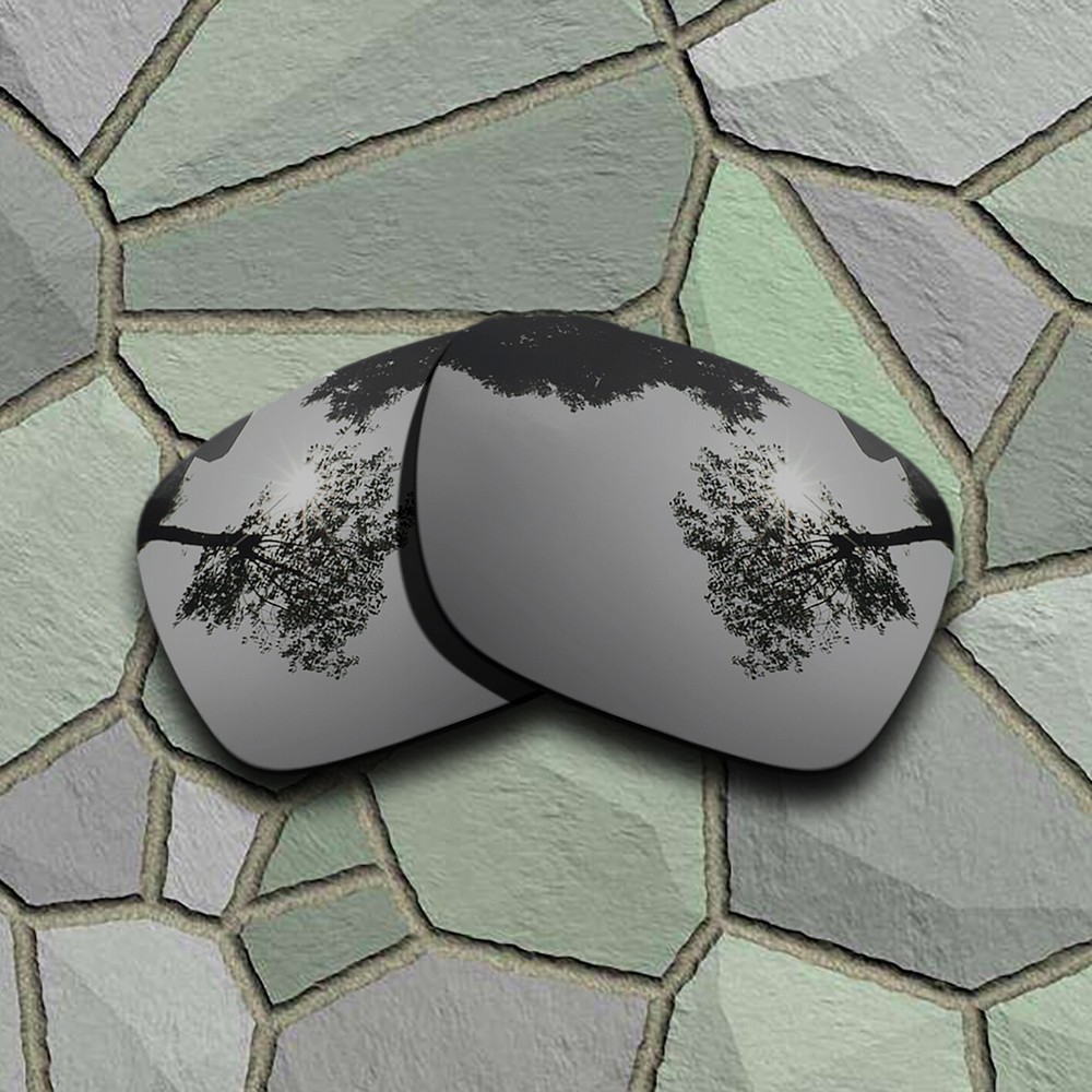Black Titanium Polarized Lenses Replacement For-Oakley Mainlink 57MM AntiScratch