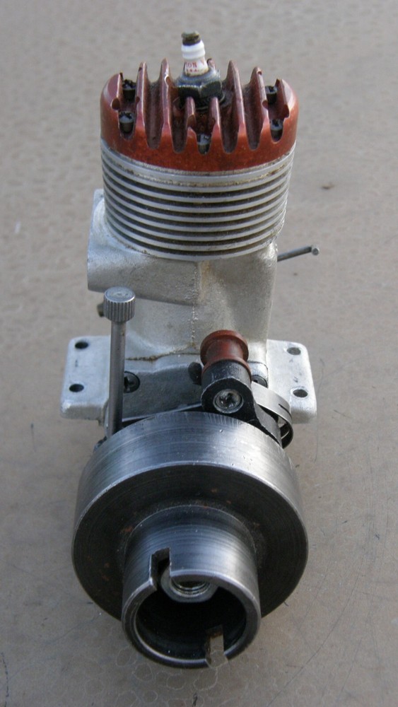McCoy .60 Red Head Spark Ignition Gas/Nitro Engine McCoy Invader Tether Car Nice