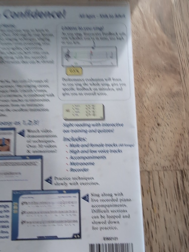 eMedia Singing Method for Windows ES02121