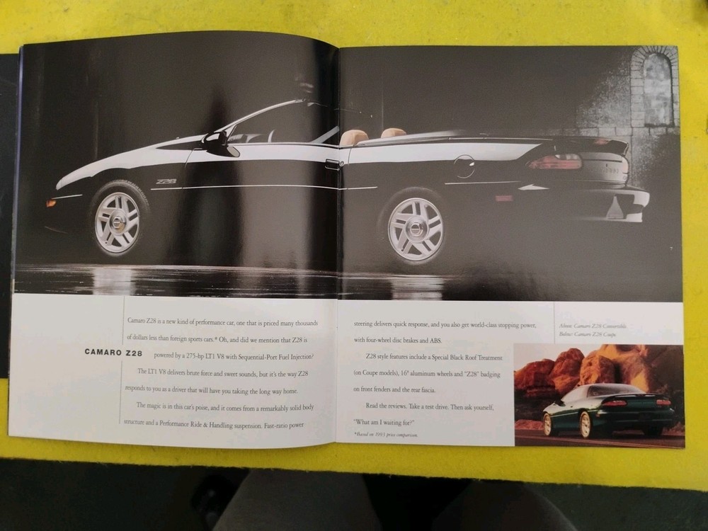 1994 CHEVROLET SALES BROCHURE