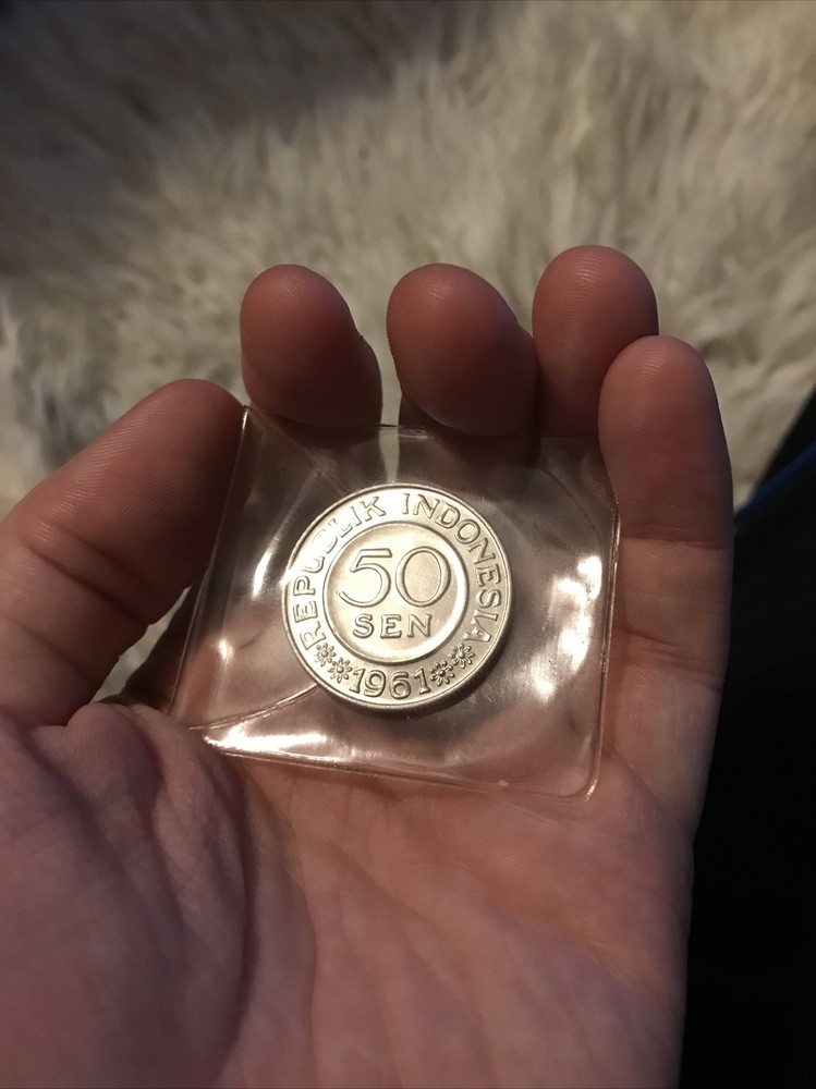 INDONESIA COIN, 50 SEN 1961 Unc.