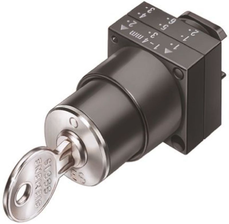 Siemens Series Key Lock Switch - 3SB3000-4LD11