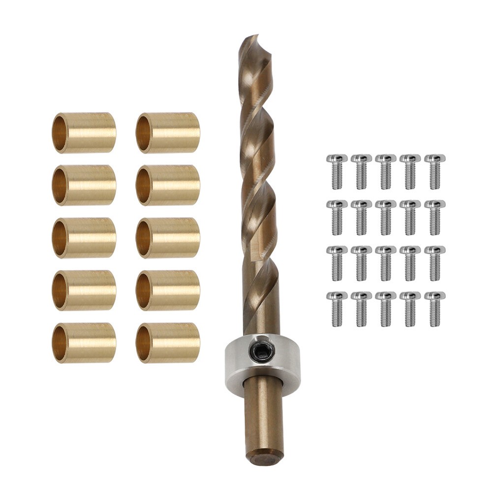 For Quadrajet Primary Bushing Kit Custom Self Guiding Drill Bit Bushings Screws