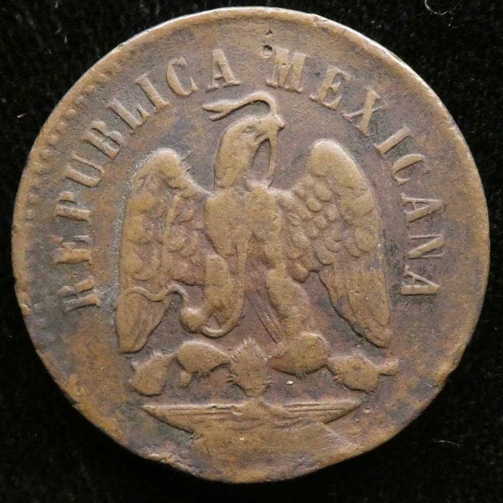 1895 Mexico 1 Centavo XF KM 391.6