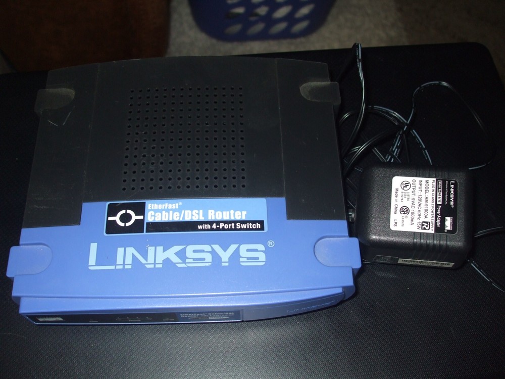 Linksys EtherFast BEFSR41 4-Port 10/100 Wired Router (BEFSR41) v4.2