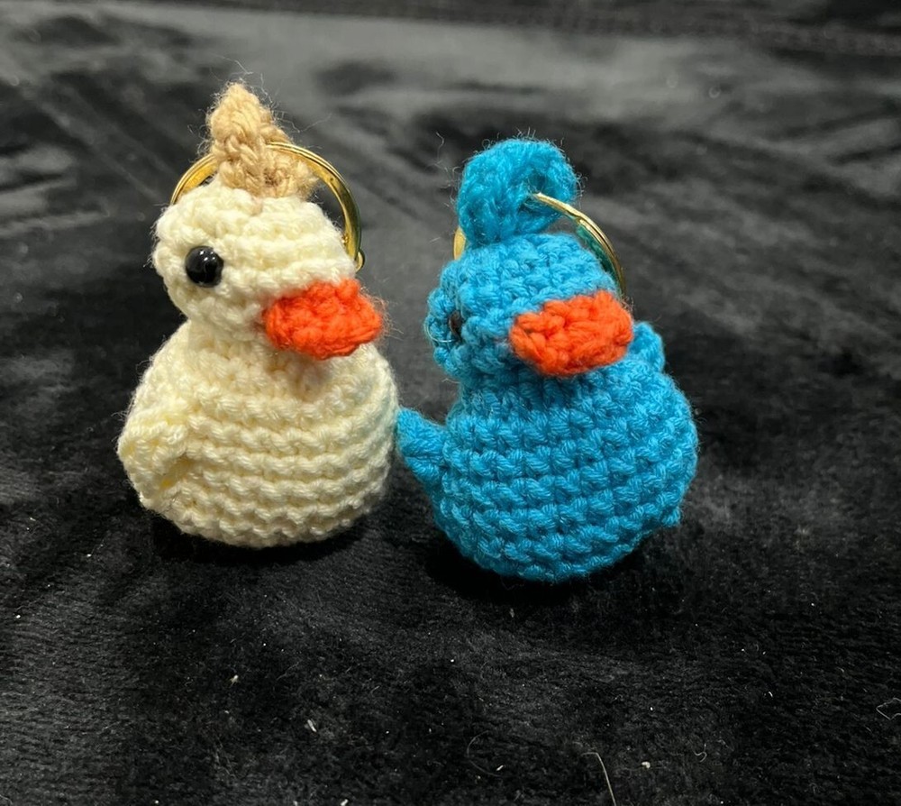 Handmade Crochet Keychain Small Multi Characters 🔑