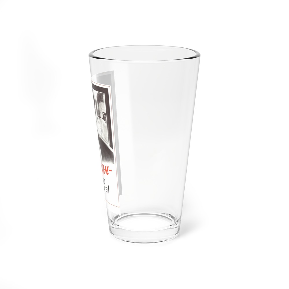 Soviet Era Poster 83 - Pint Glass 16oz