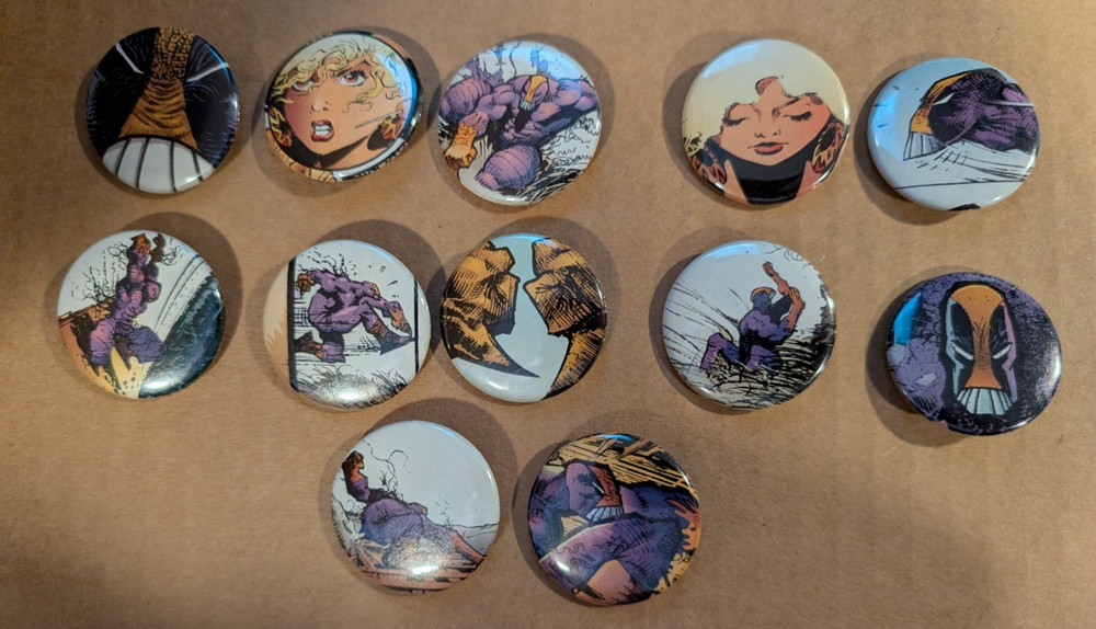 Custom 1.5" The Maxx Button Set - Sam Kieth Image Comics  Awesome FREE SHIPPING