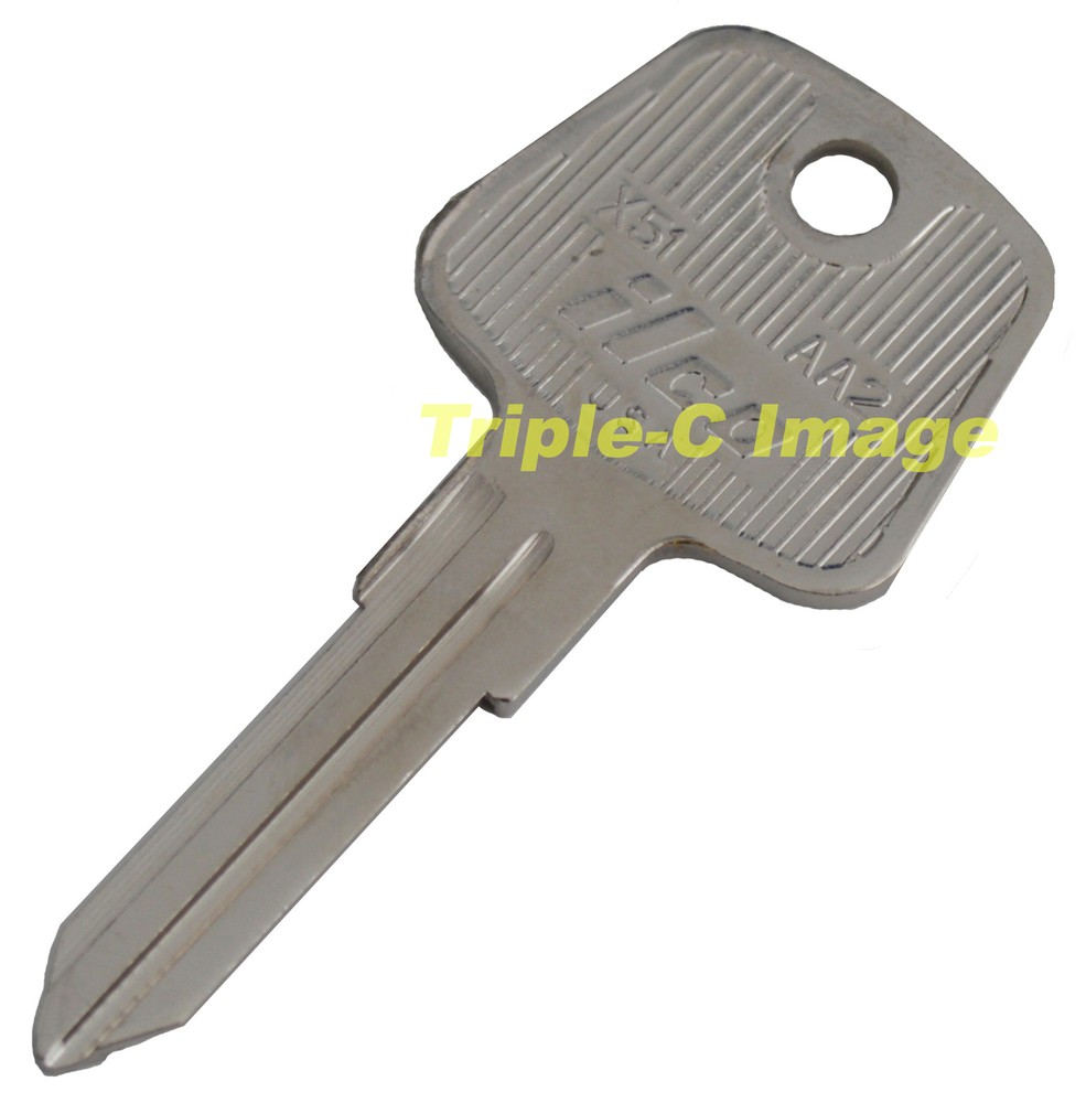 1973-77 MG MGB Midget ignition key blank - AA2