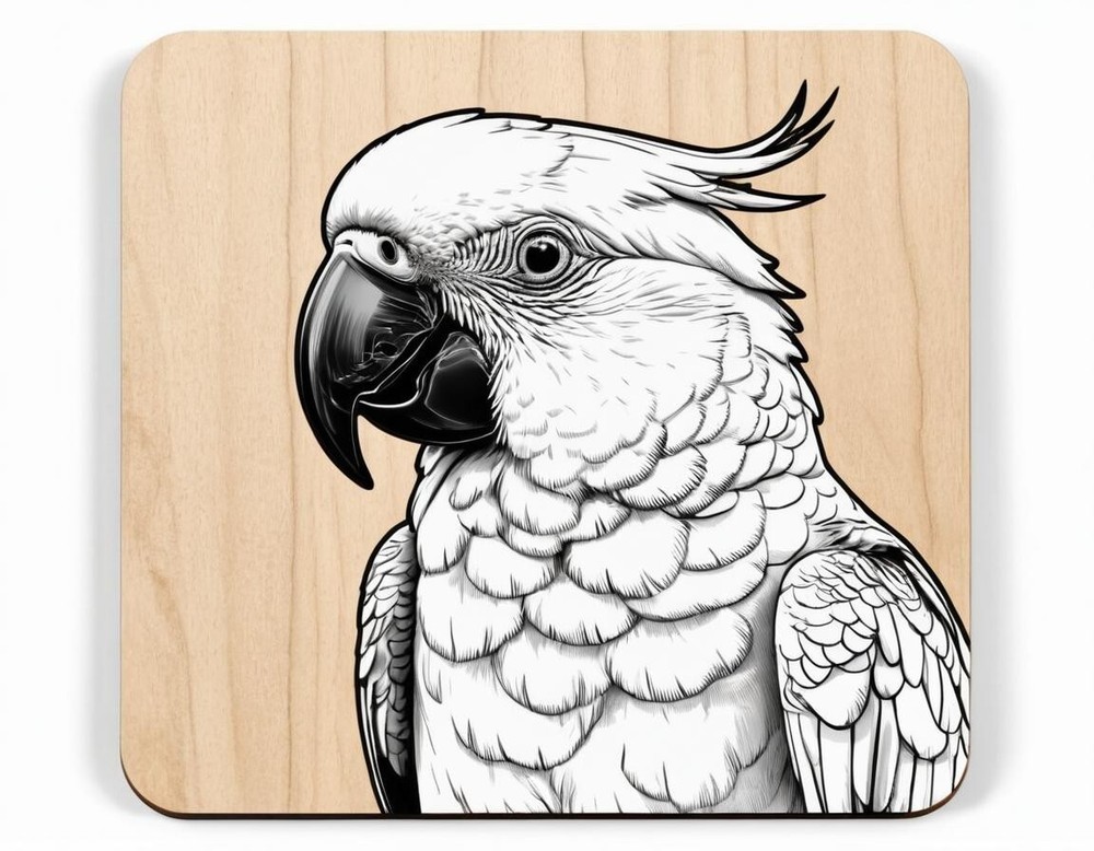 Personalized Laser Engraved Wooden Coasters