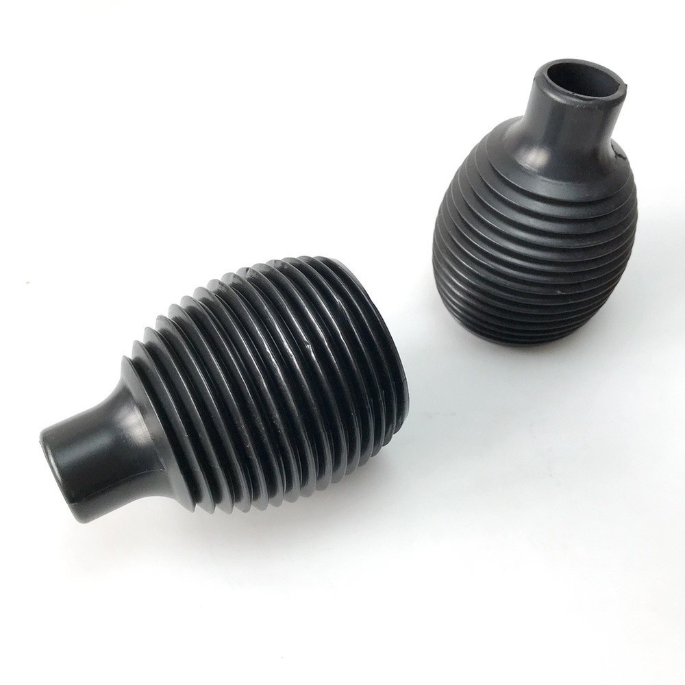 Black Plastic Spring Cover Set for 22mm Round Tube Rowing Machine 4PCS