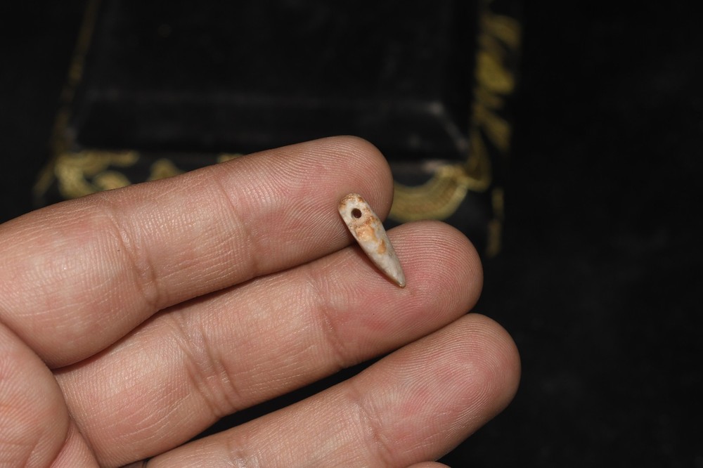 Authentic Ancient Near Eastern Stone Amulet Pendant over 2000 Years Old