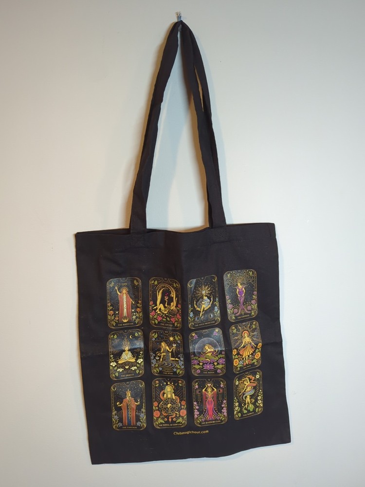 Tarot Card Tote Bag Magic Hour