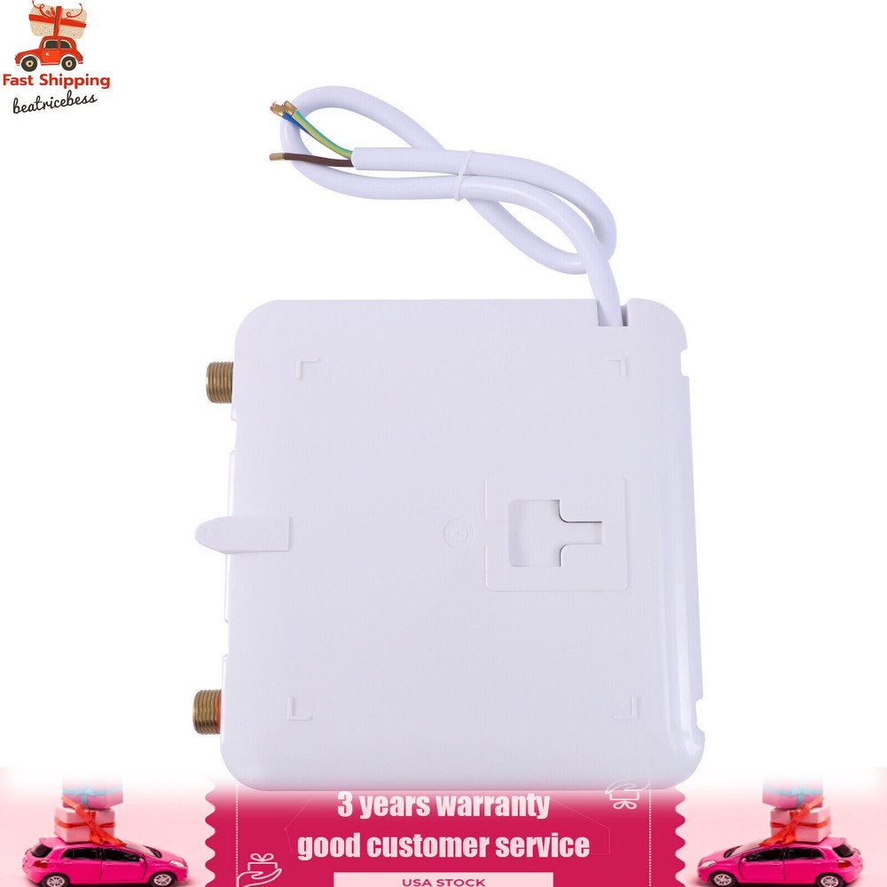 5500W 110V Tankless Hot Water Instant Heater Electric Shower Kitchen Boiler Bath