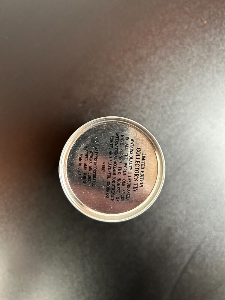 Watkins Cinnamon Metal Can
