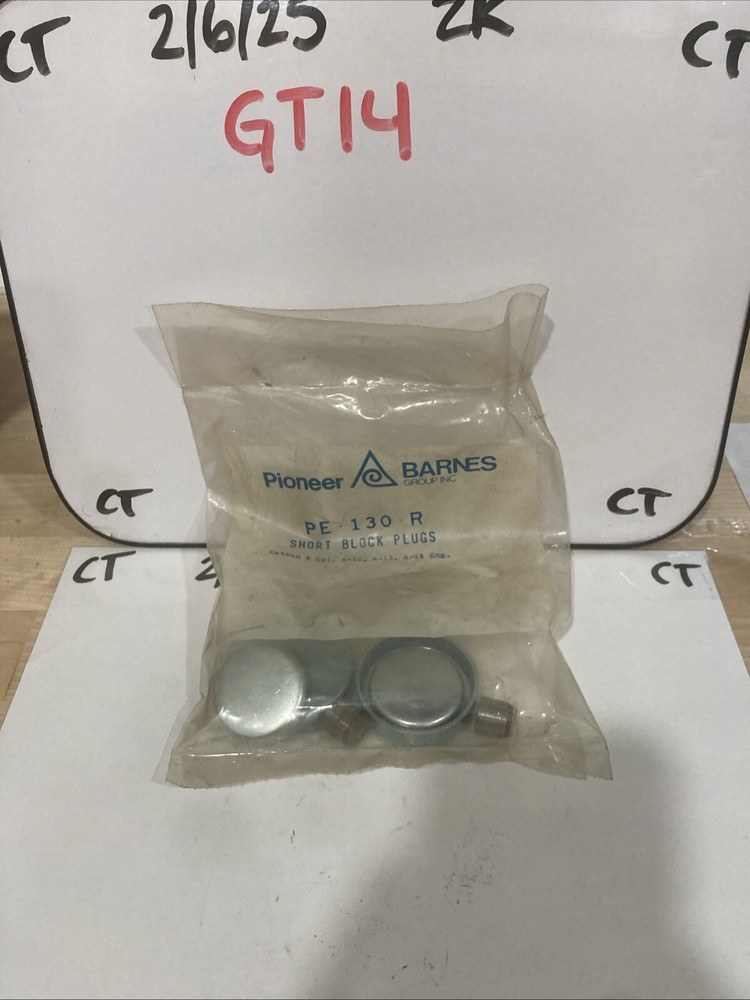 Pioneer engine block plugs PE-130-R