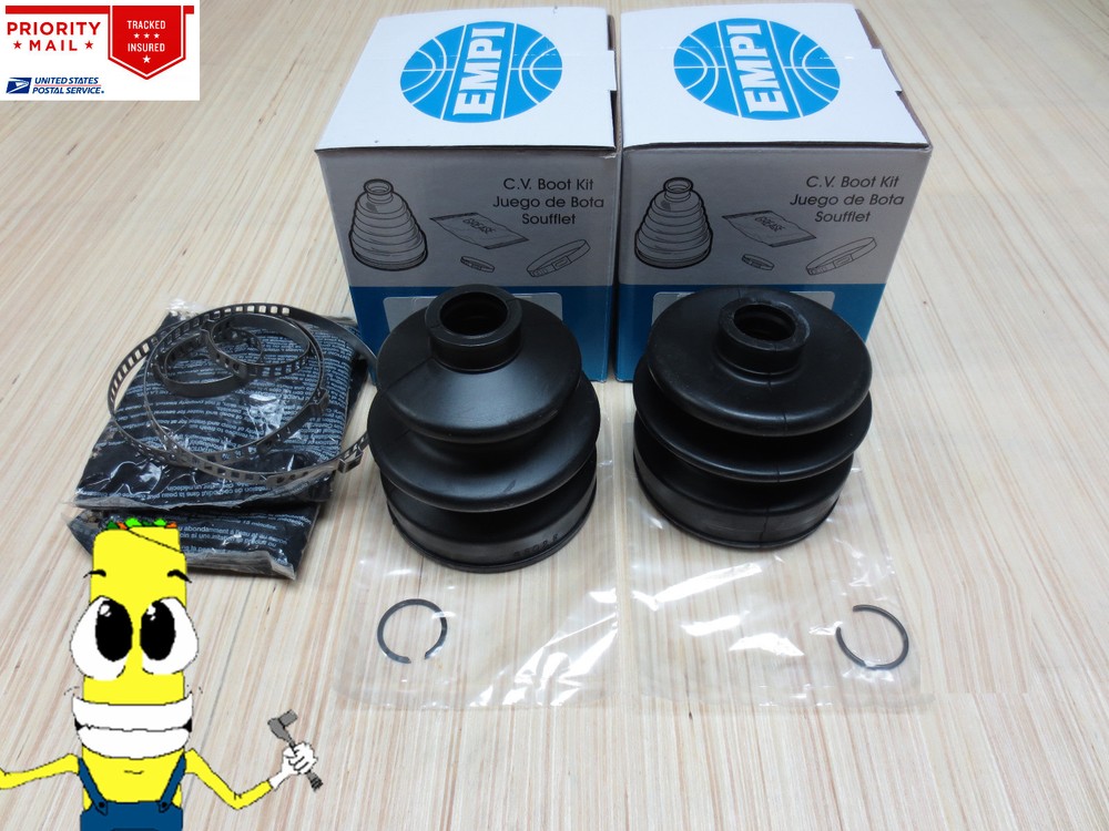 Front Inner & Outer CV Axle Boot Kit for Honda Civic 1984-1991 All Models
