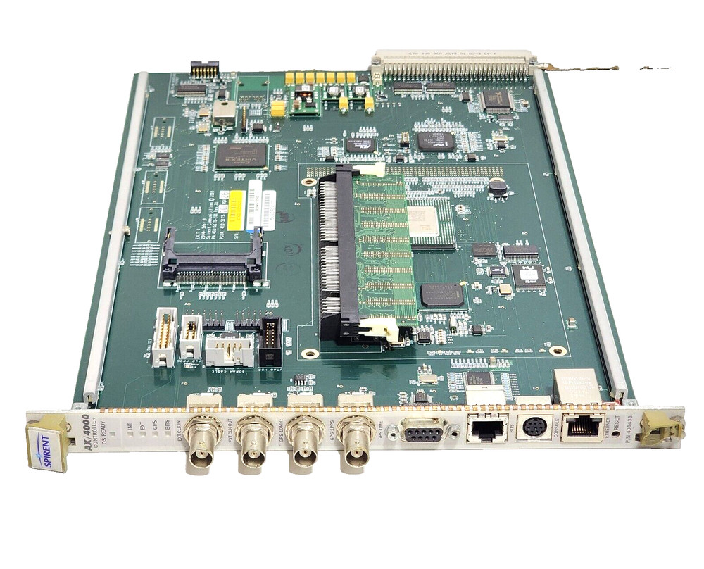 Spirent Adtech AX/4000 400-5175-201 REV.20 Controller Module USED.