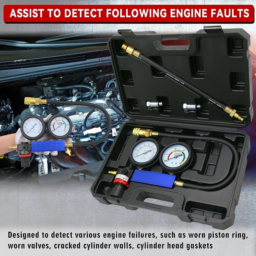 Professional Cylinder Leakage Tester Compression Leakage Tester