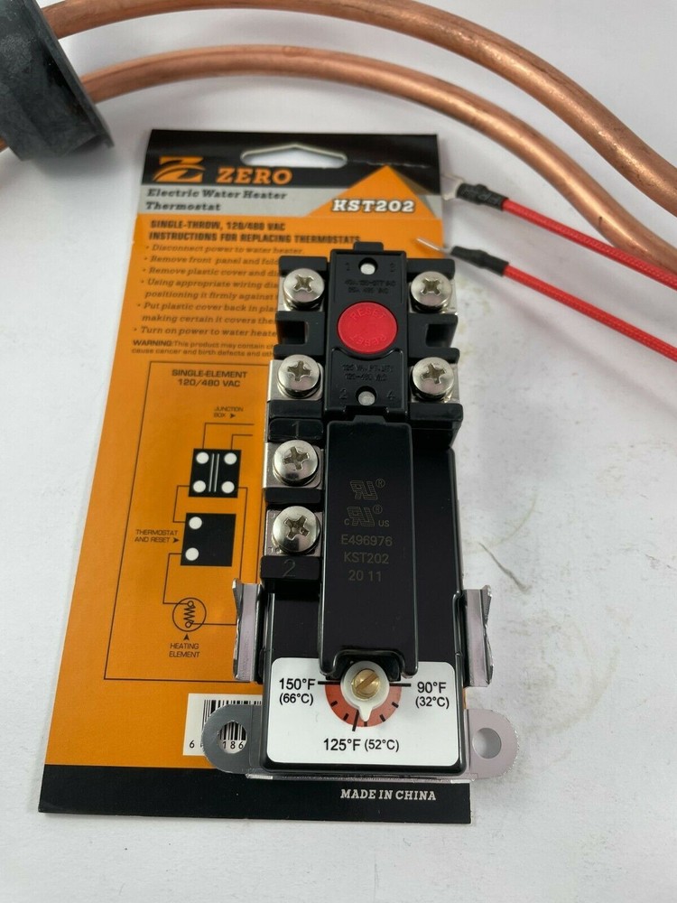 RHEEM DUX SOLAHART HOT WATER TANK ELEMENT AND THERMOSTAT KIT 050209K 3600W