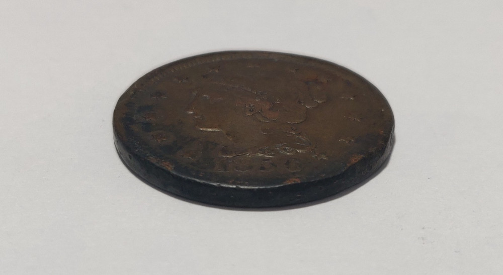 1856 LARGE CENT UPRIGHT 5