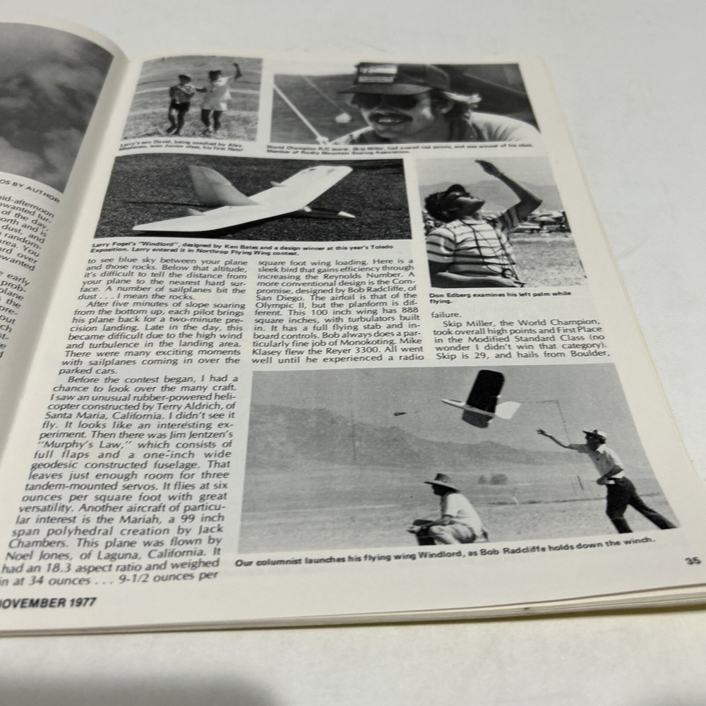 Vintage Model Builder Magazine November 1977