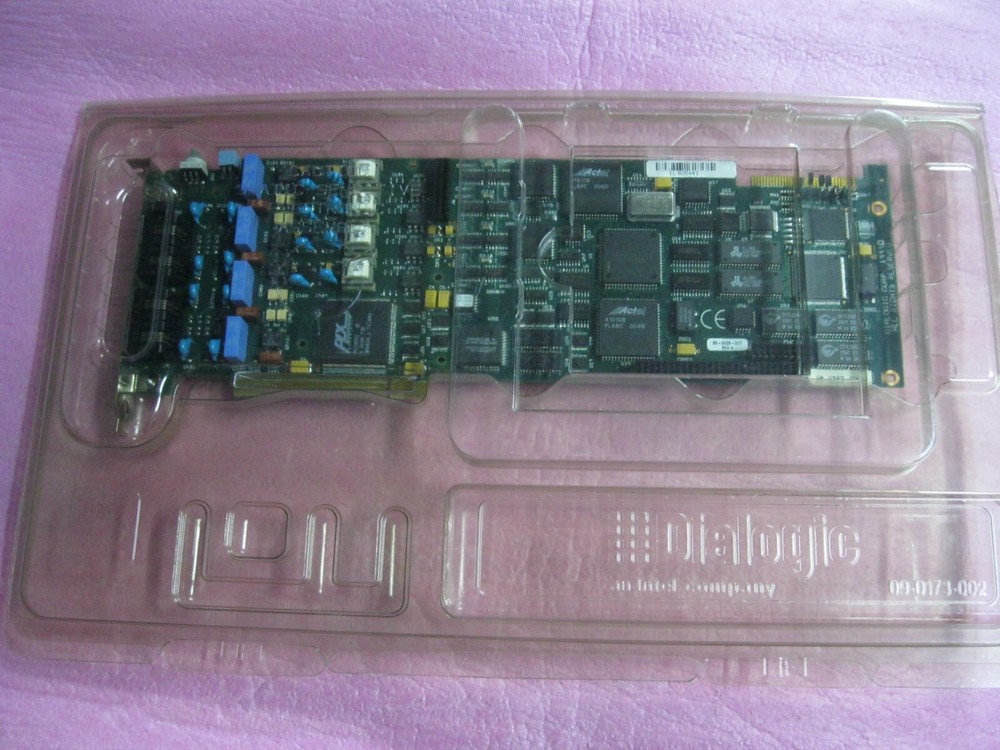 Dialogic D/41EPCI 4-Port Modem Card Voice Processing Card - B2807