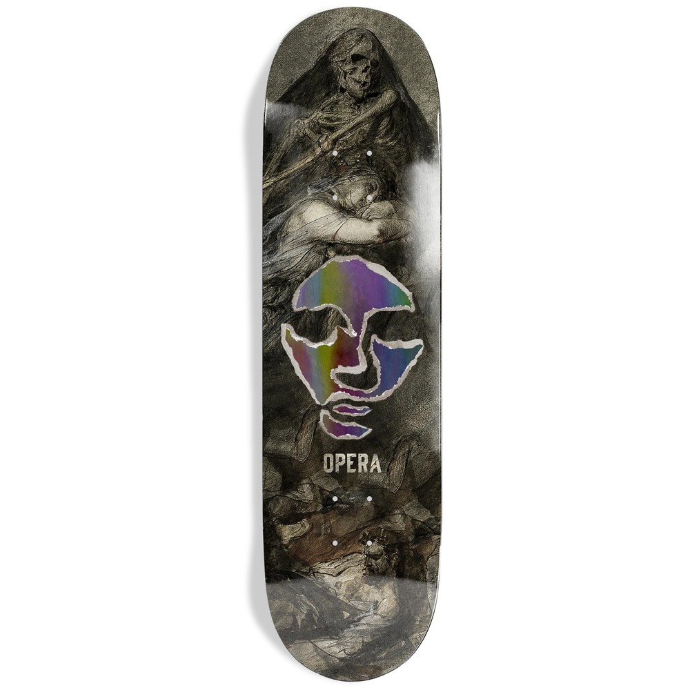 Opera Skateboard Assembly Douglas Ripped 8.25" x 32" Complete