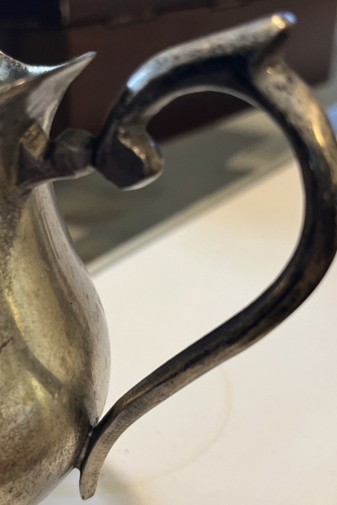 Silver Plate Antique Creamer Pitcher Circa 1900