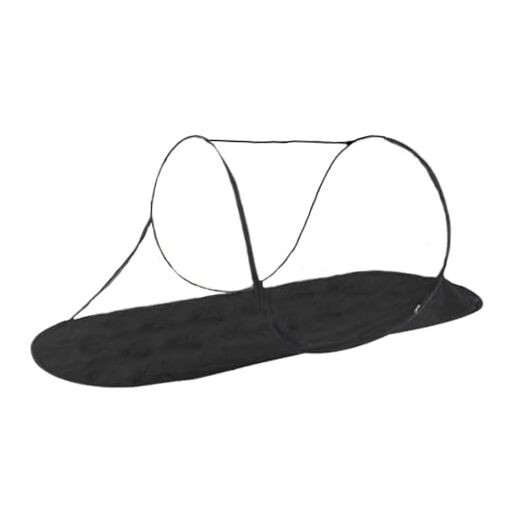 Large Pop Up Mosquito Tent, Portable Foldable Mosquito Net with Black Bottom