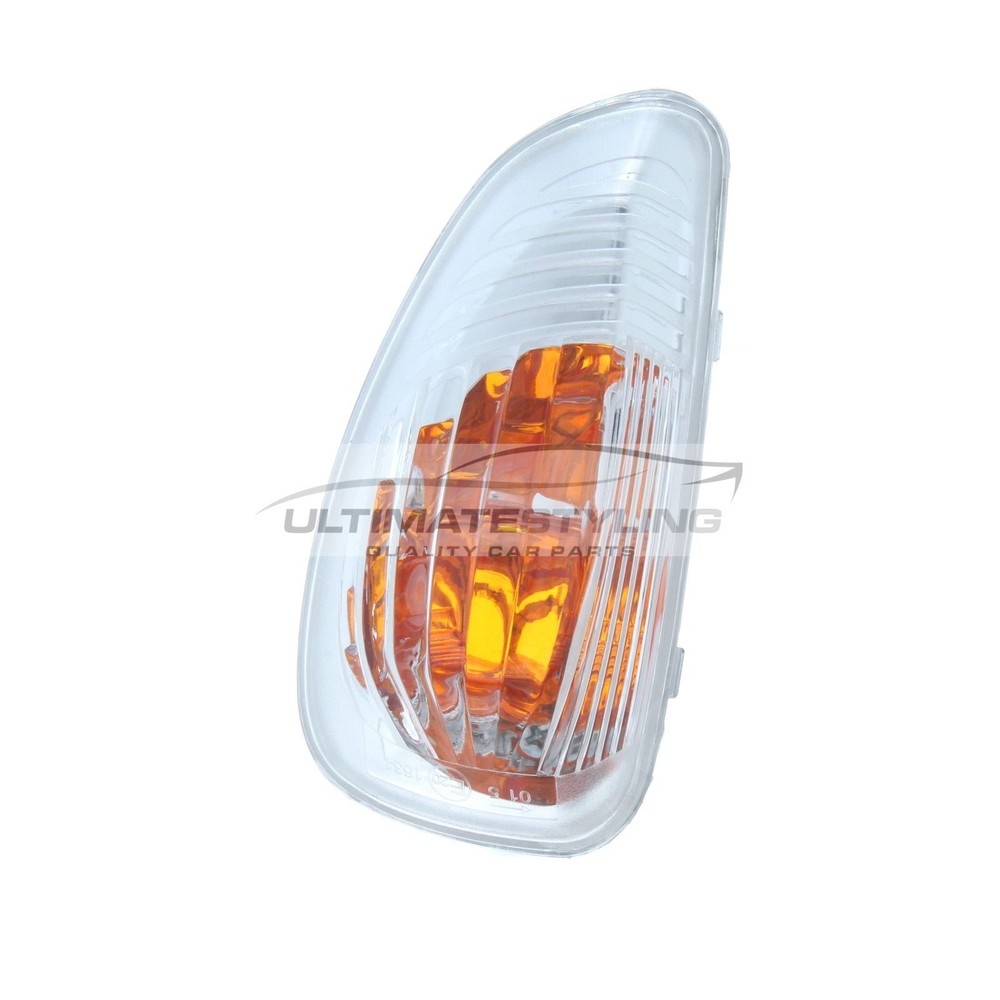 Vauxhall Movano Van 2010-> Amber Insert Wing Mirror Indicator Passenger Side