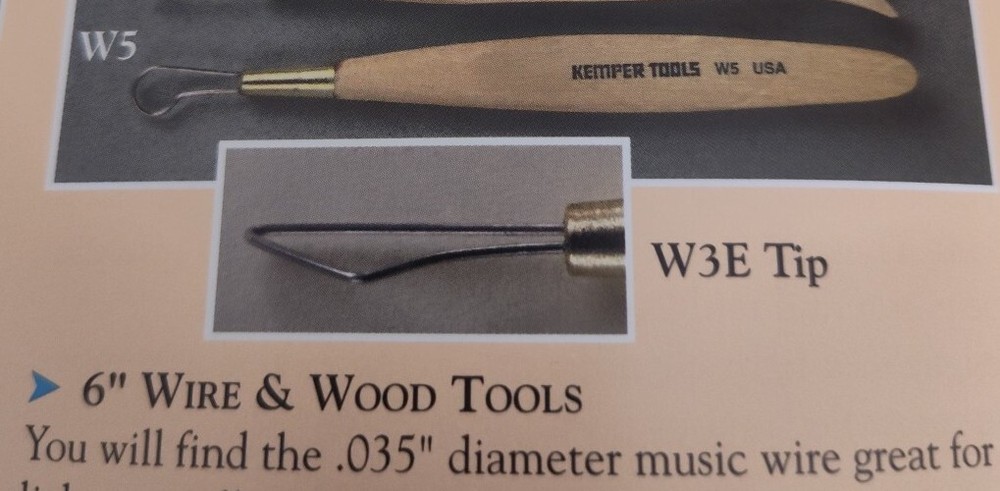 Kemper Tools W5 6" Wire And Wood Tool