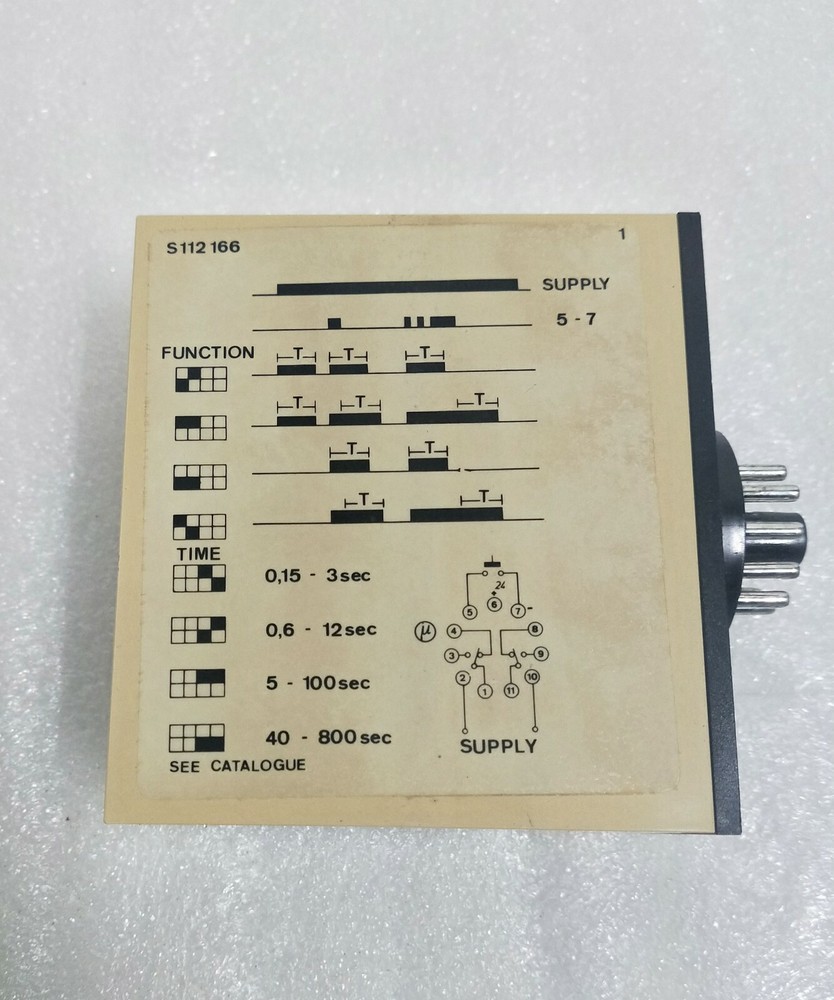 CARLO GAVEZZI INTERVAL TIMER S 112 166 724