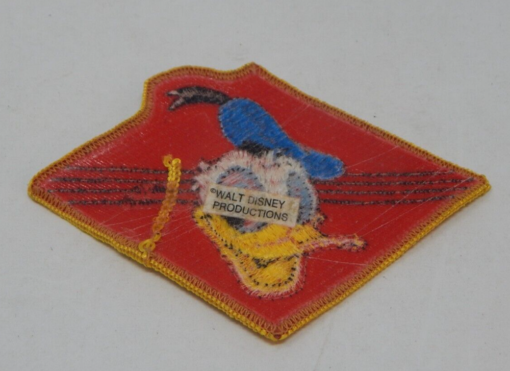 Donald Duck Embroidered Patch Walt Disney