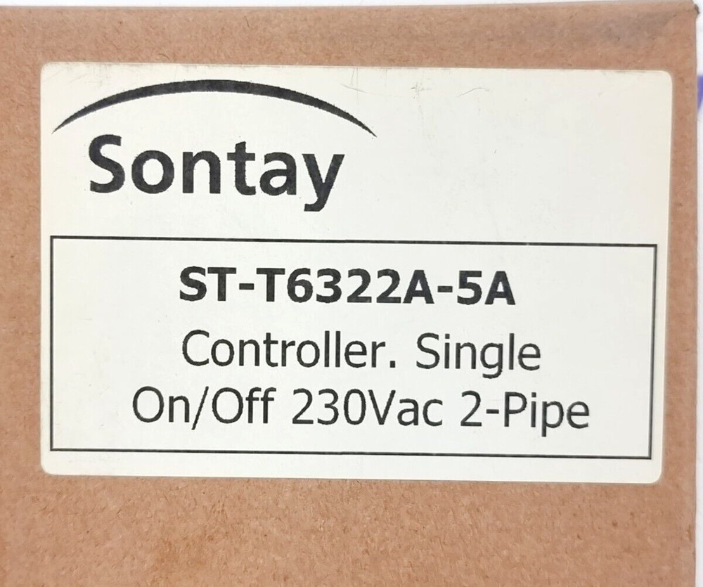 SONTAY ST-T6322A-5A Thermostat Controller