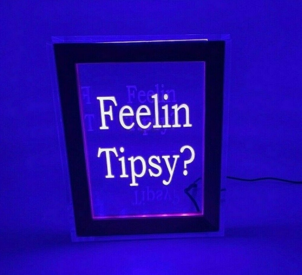 Personalized Tip Box Raffle Fund Raiser Donation Jar Engraved Light Changing LED