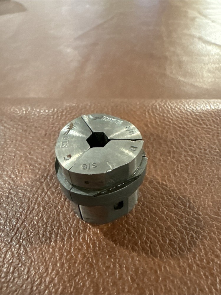 HARDINGE 3/8'' S-10 HEX COLLET PADS SMOOTH #PT-5F