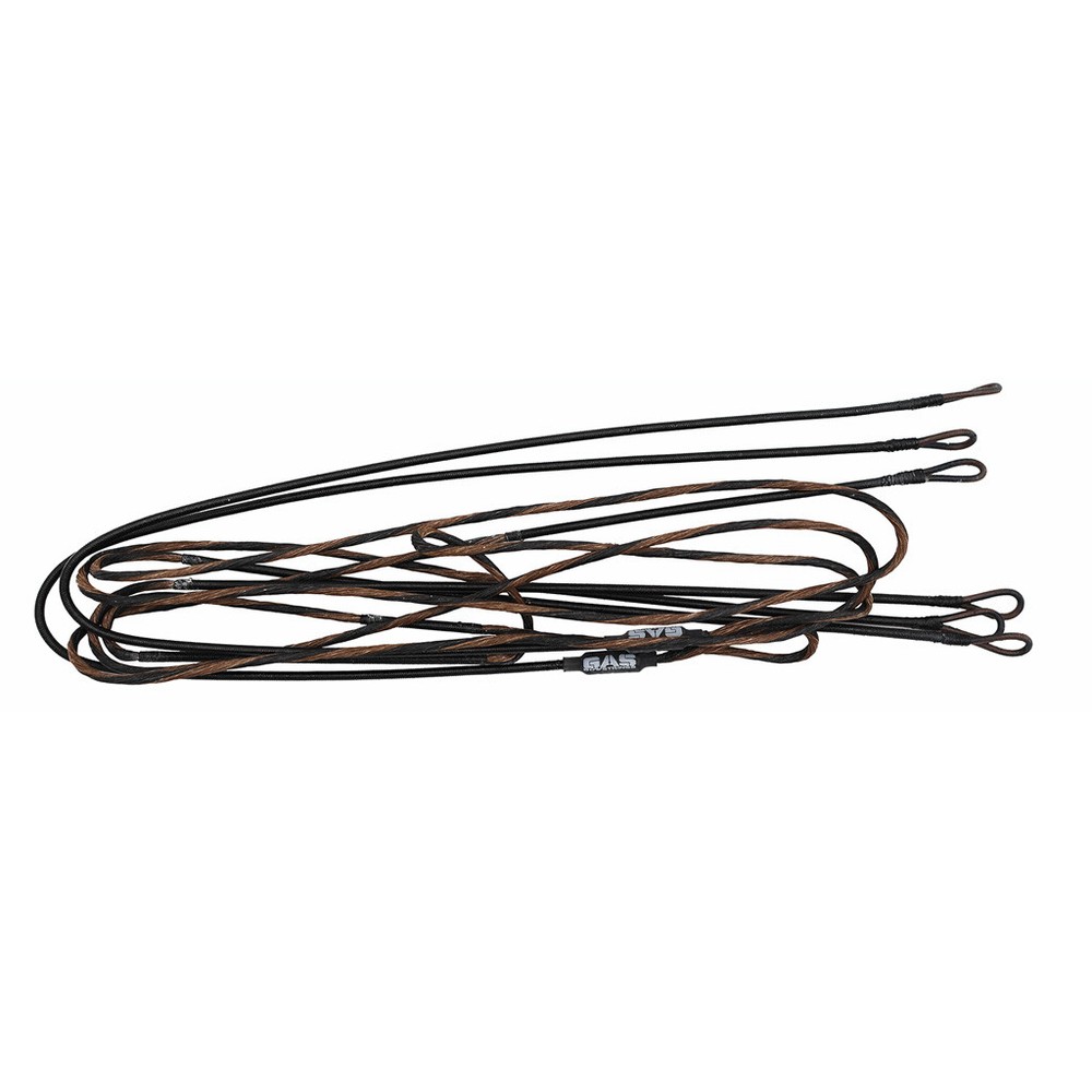 GAS High Octane String and Cable Set Tan/Black PSE Decree HD