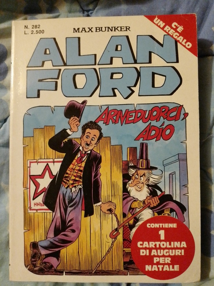 ALAN FORD 282 original with postcard gadget