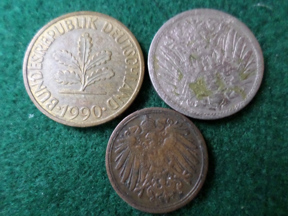 3 German Coins