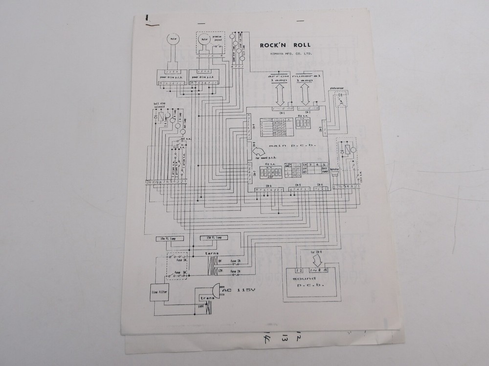 Komaya- Rock'N Roll- Schematics