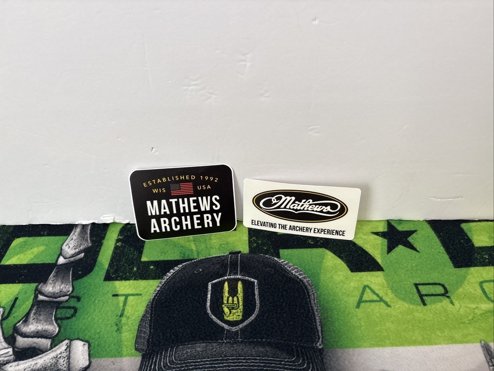 Mathews Archery Sticker Decals (2 Pack) New
