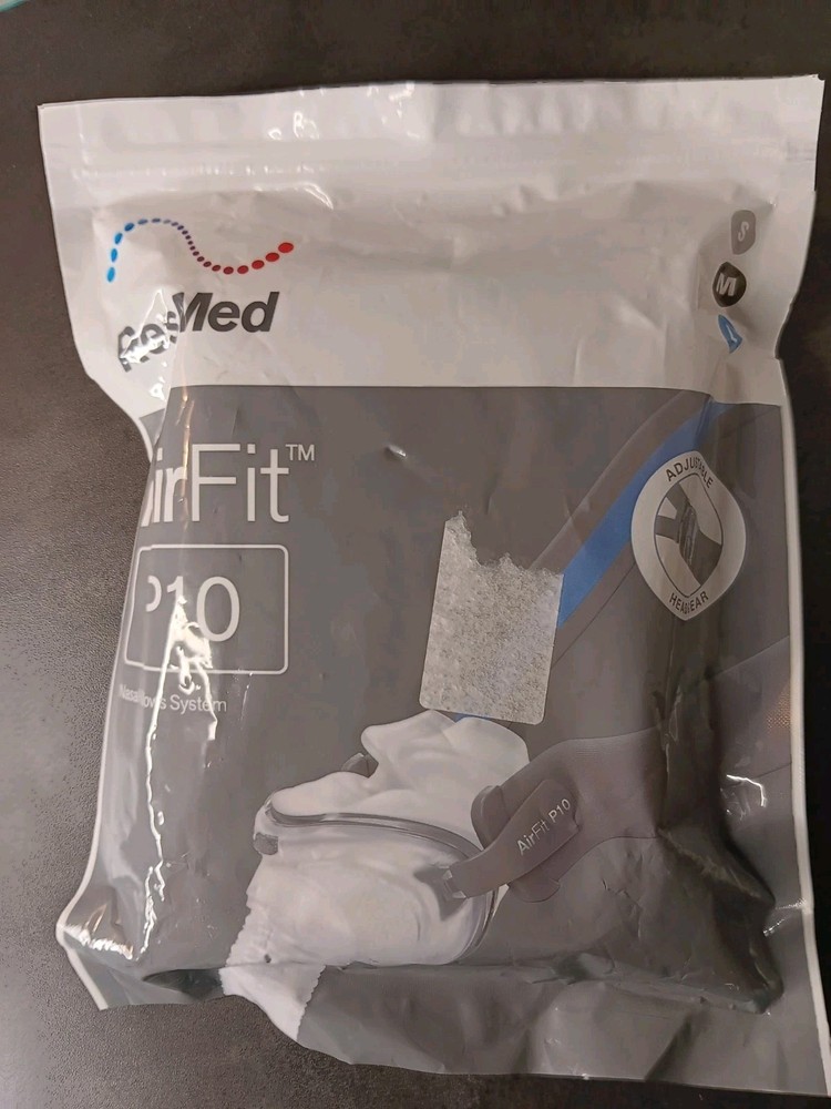 P10 Frame System w/ Headgear & Nasal Pillows (Includes S, M, L) Replacement