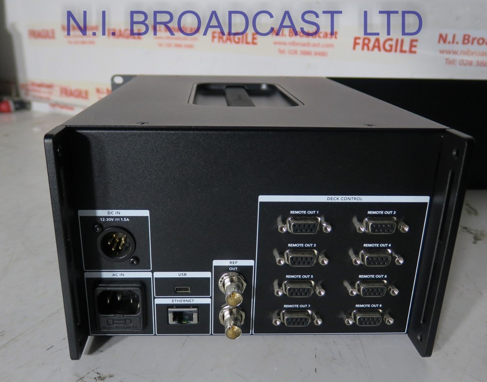 Blackmagic Hyperdeck 8channel  extreme control unit